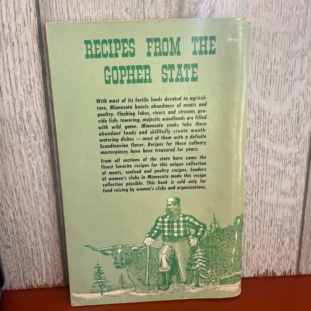 Vintage 1966 Favorite‎ Recipes of Minnesota Meats Edition Cookbook 600 Recipes